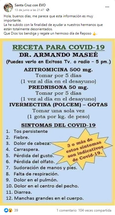 Circulan Recetas Contra El Coronavirus La Oms Y Expertos Piden A La