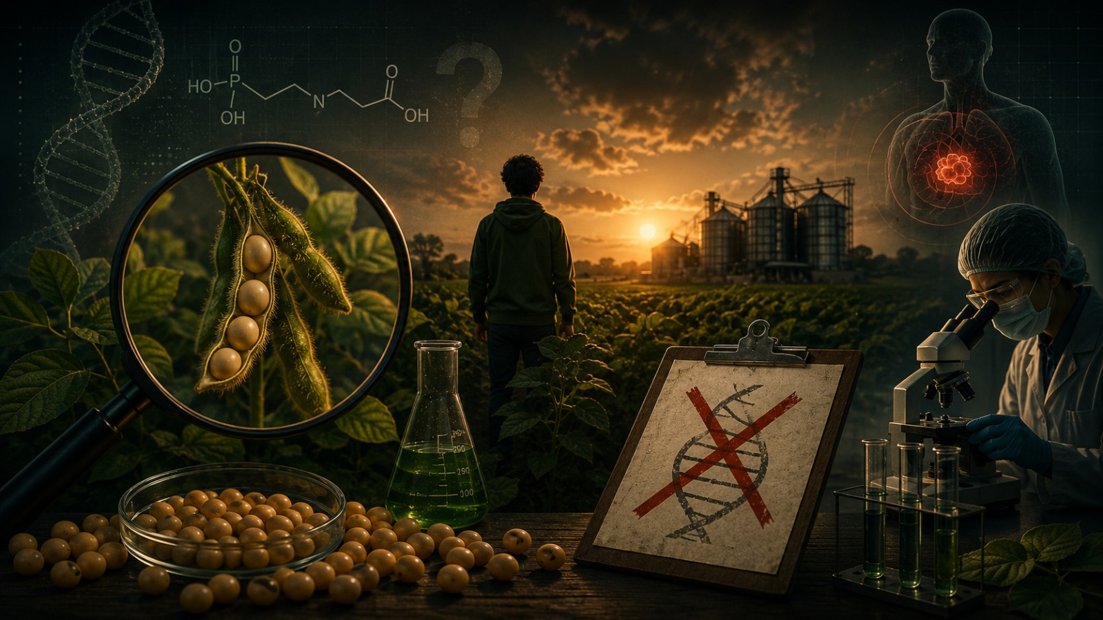 La soya transgénica genera daños en la salud como el cáncer