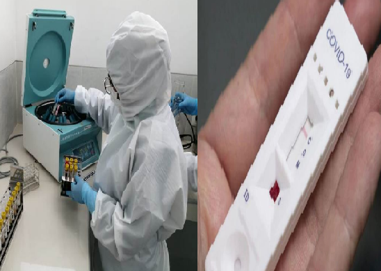 Foto: Internet, pruebas PCR y rápida