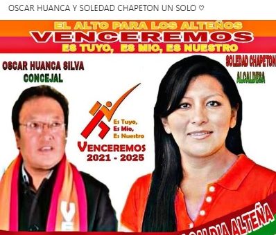 No existe una alianza entre Venceremos y Soledad Chapetón