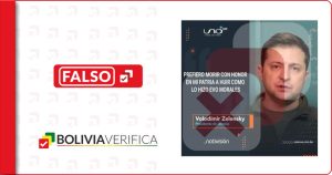 El nombre del presidente de Ucrania traducido al español no significa “el  maligno” – Bolivia Verifica