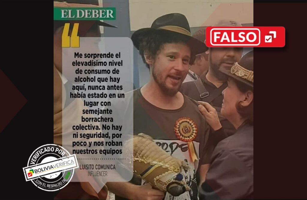 Luisito Comunica no dijo que le sorprendían la borrachera colectiva