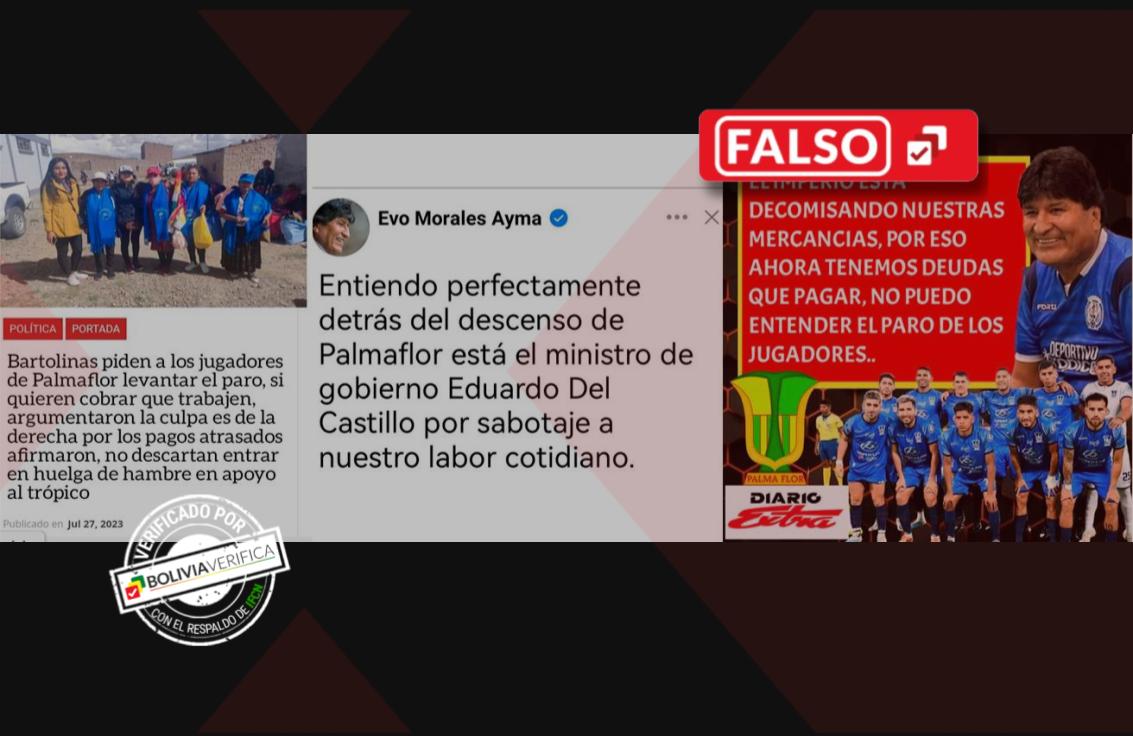Atlético Palma Flor sin personería jurídica - EL DERRIBADOR