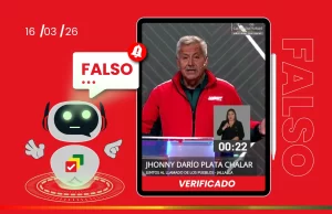plata falso debate