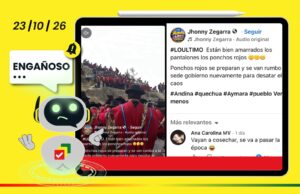 Apertura sí ponchos rojos